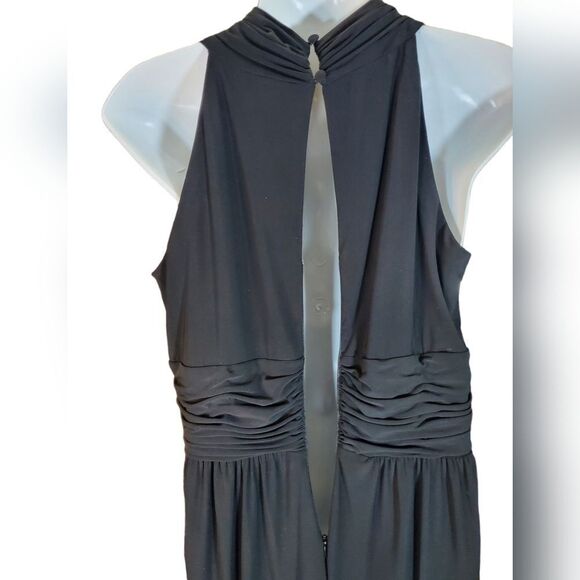 Jessica Howard jumpsuit black w bling 10P - Picture 6 of 11